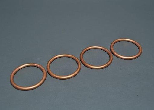 EXHAUST GASKETS Suitable for Honda CB750 RC42 set of 4 1992-2003