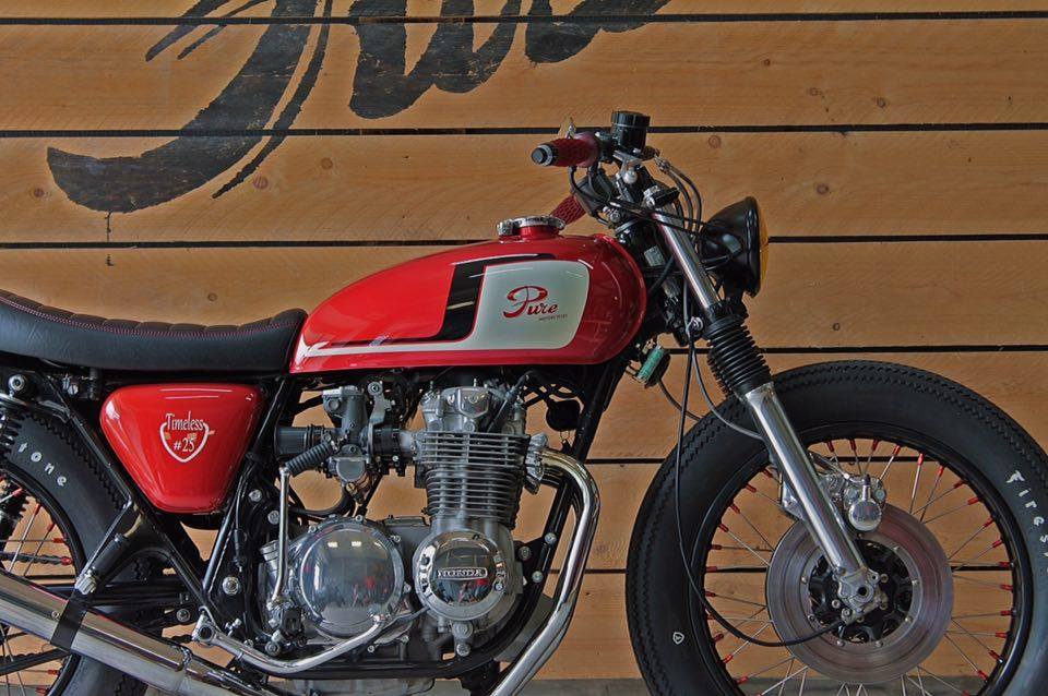 Not Too Late: A Brat-Style Honda CB500 Four