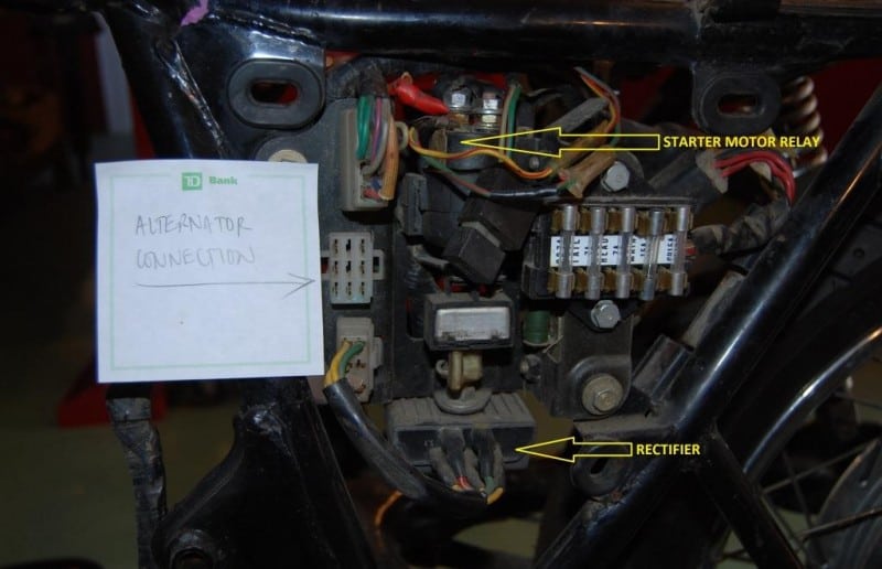 Electricla-box-with-rectifier-and-starter-relay-identified