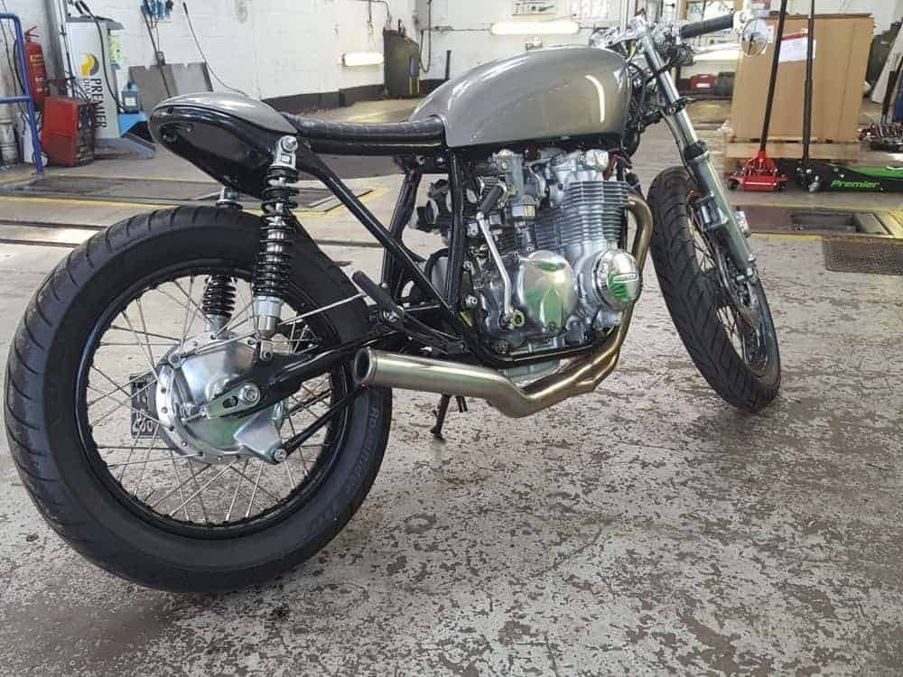 Exhaust System CB500 CB550 HONDA 4 into 1 Yoshi style – Carpy's 