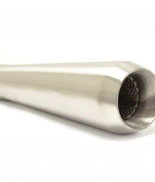13 ” Stainless Reverse Cone Megaphone Exhaust for ALL 2.5 headers “The