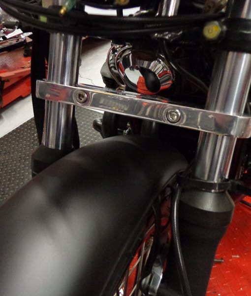 Alloy Fork Brace CB750 19691976 HONDA Carpy’s Cafe Racers