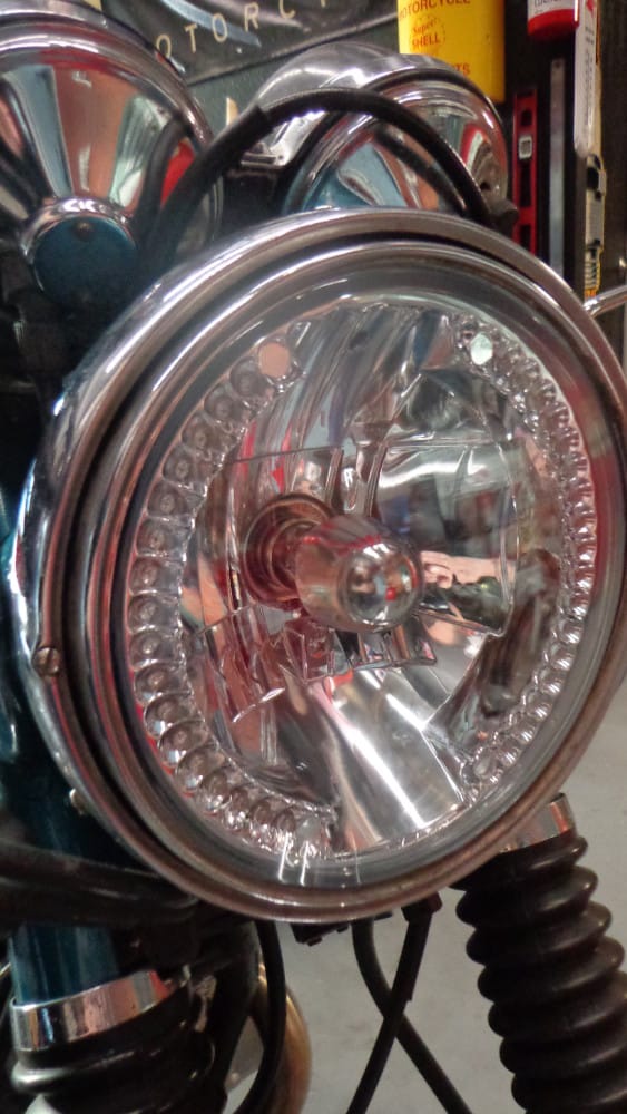 Honda CB550 / CB750 LED Light Bulb Upgrade Kit