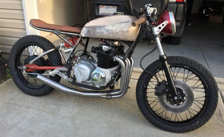 Exhaust System CB500 CB550 HONDA 4 into 1 Yoshi style – Carpy’s Cafe Racers