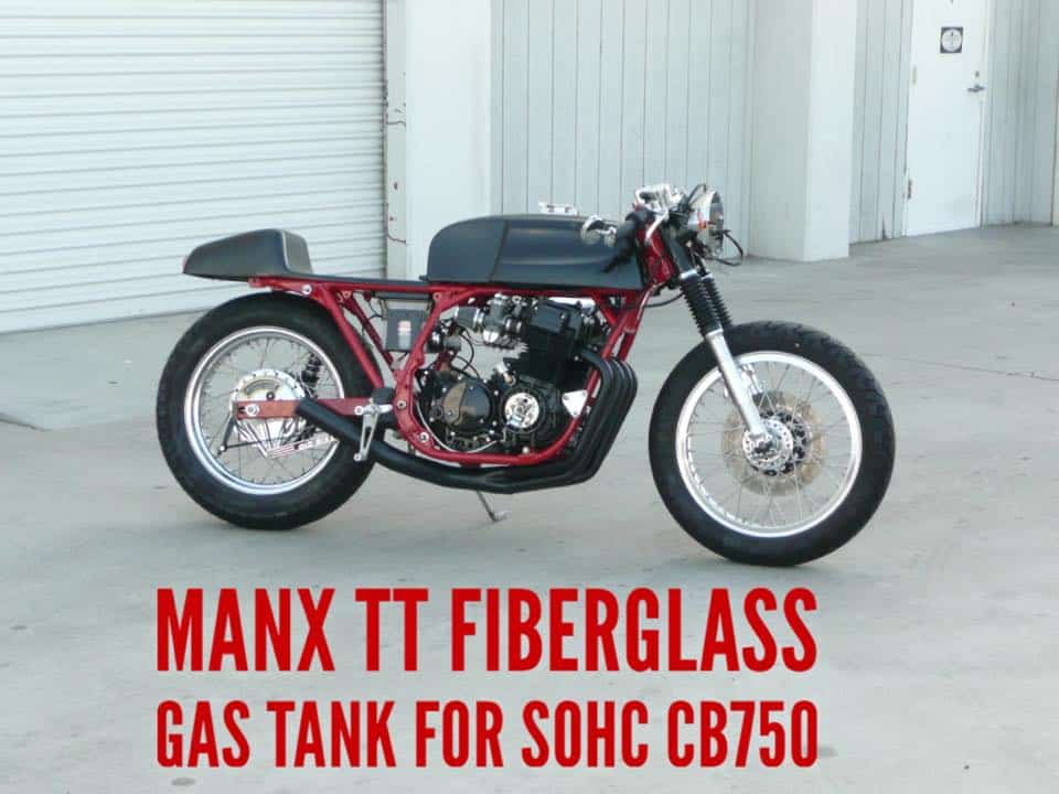 Honda Sohc Gas Tank Tt Manx 5 Gallon