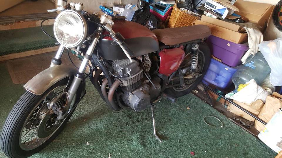 Not Too Late: A Brat-Style Honda CB500 Four