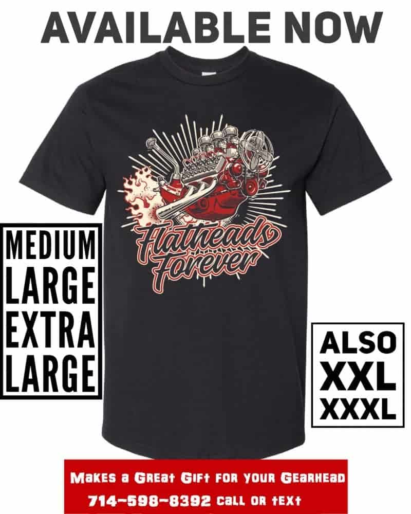Flatheads Forever Shirt in Color Medium to XXXL Carpy’s Cafe Racers